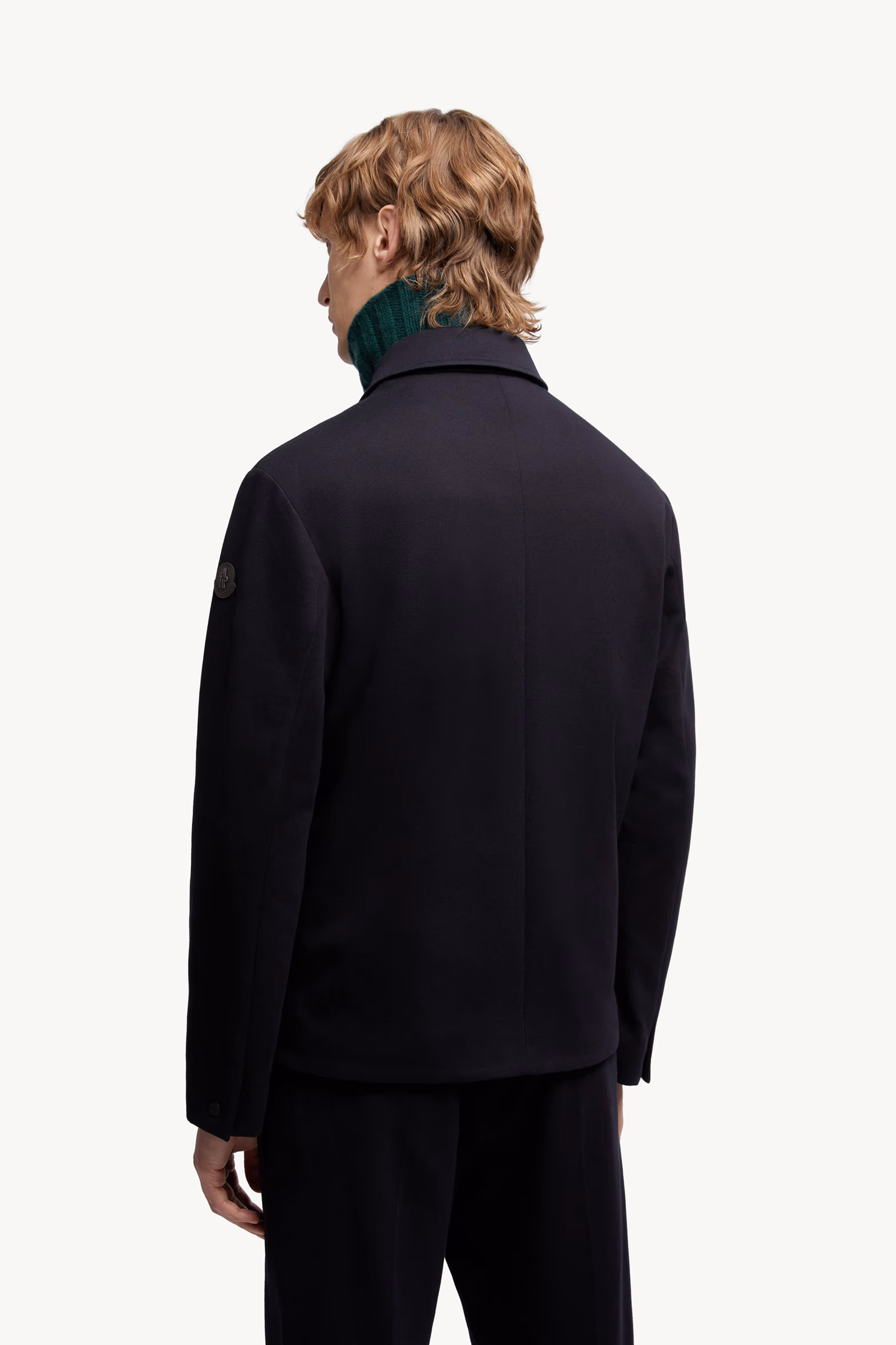 Cabalian Shirt Jacket Men Blue Moncler 5